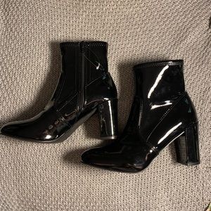 NWOT Faux Leather Steve Madden Boots